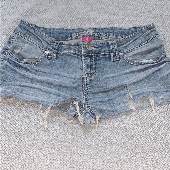almost famous jean shorts